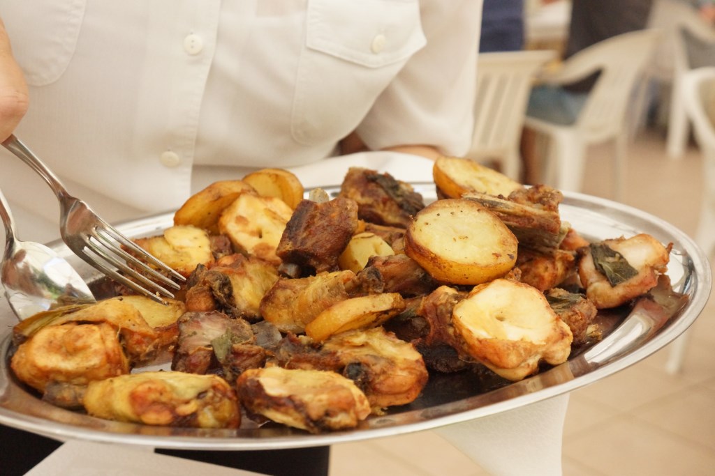 Traditionl Food of Lake Garda-Spiedo