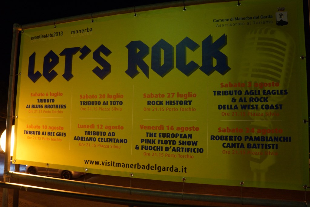 Lake Garda Music Concerts-Let's Rock-Manerba 2013