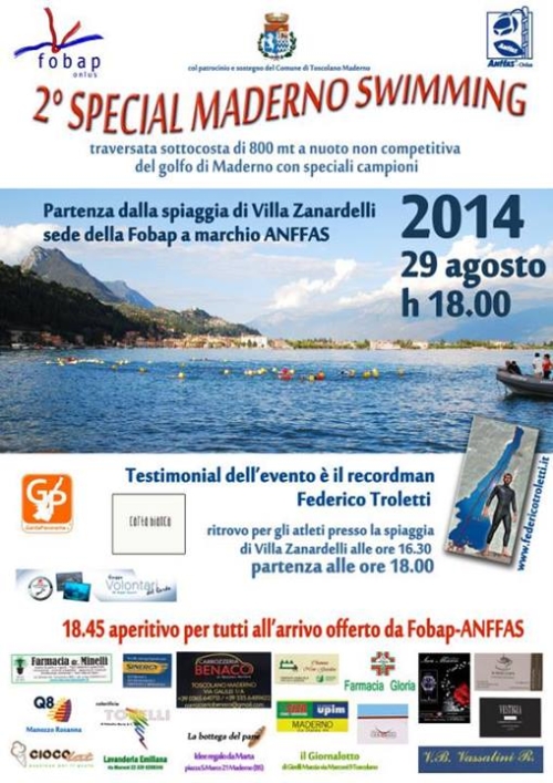 Lake Garda Events-2nd Special Maderno Swimming Event-2014