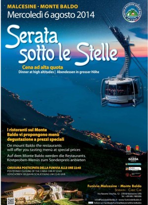 Lake Garda Events-An Evening Under the Stars on Monte Baldo
