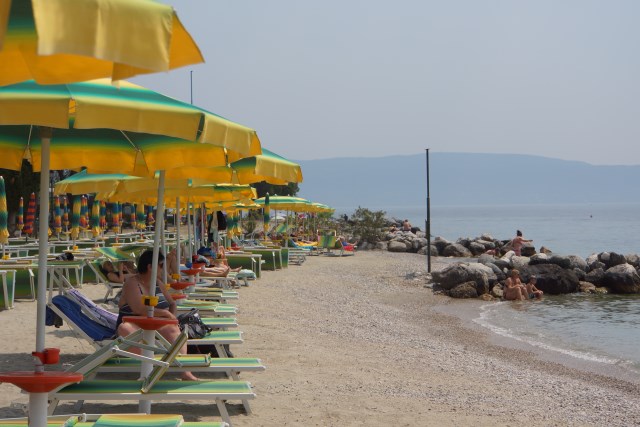 Lake Garda Beaches - Spiaggia Lido Azzurro - Toscolano