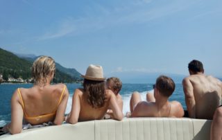 Laura Silk Lake Garda boat trip 3