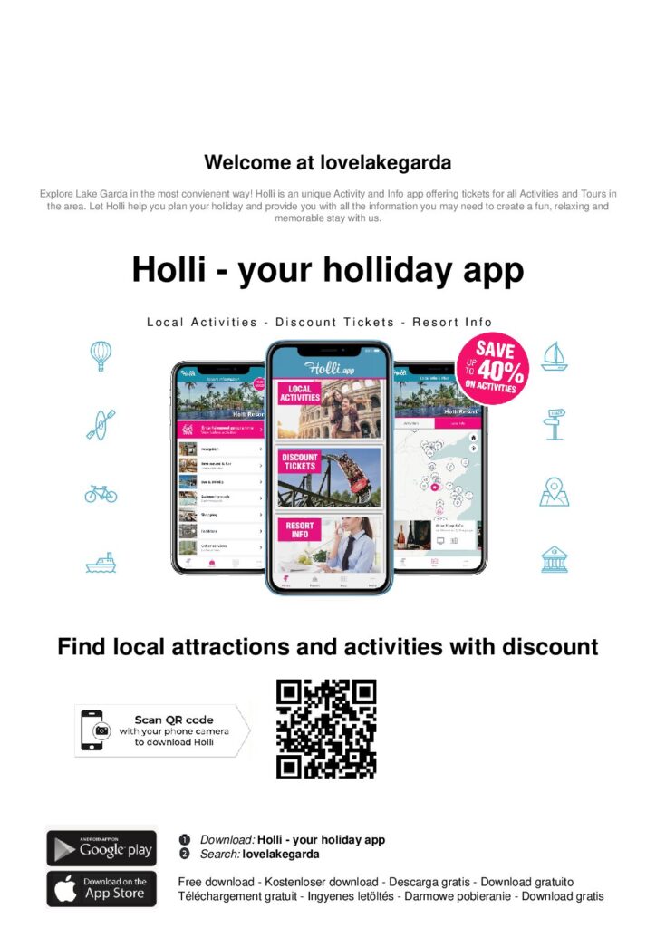 Love Lake Garda Tickets Holli-app